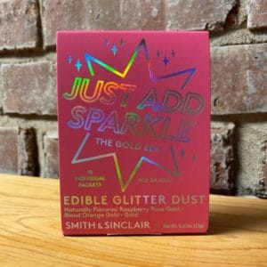 Edible glitter dust