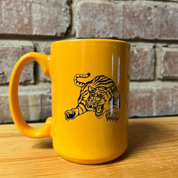Tiger yellow mug