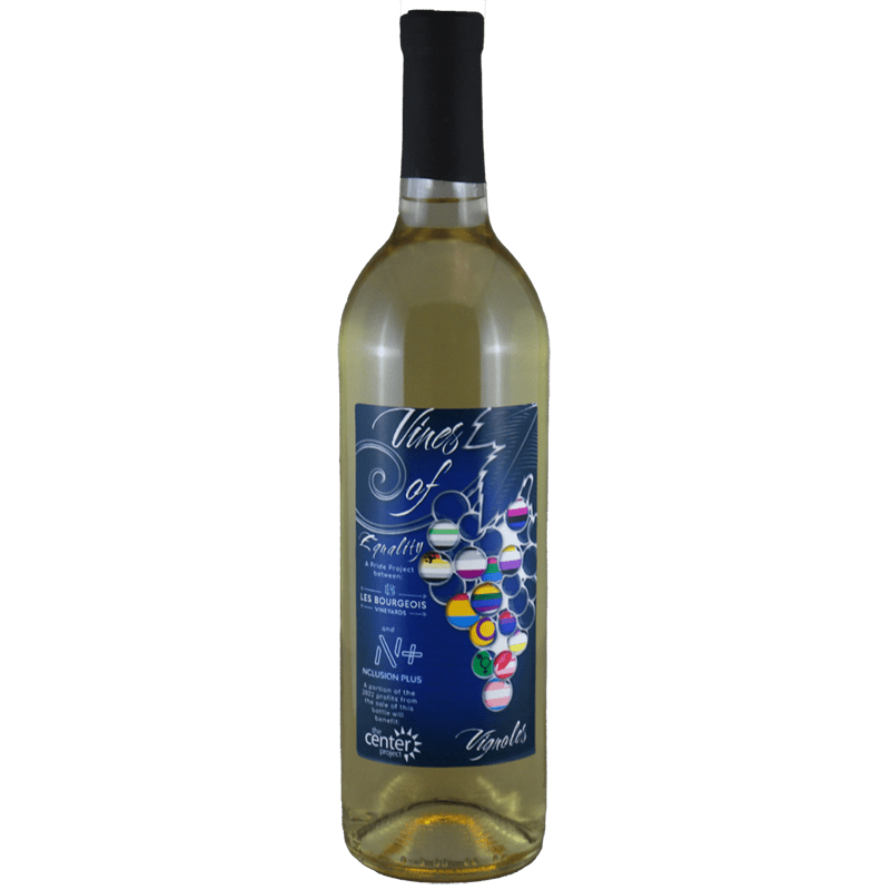 2022 Pride labelled Vignoles wine