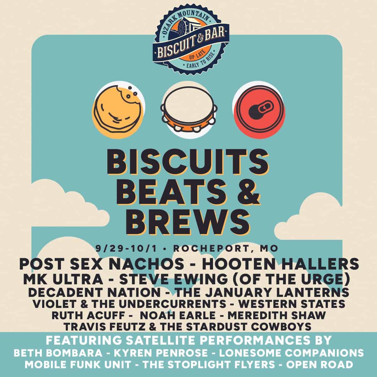 Biscuits, Beats, & Brews Les Bourgeois Vineyards