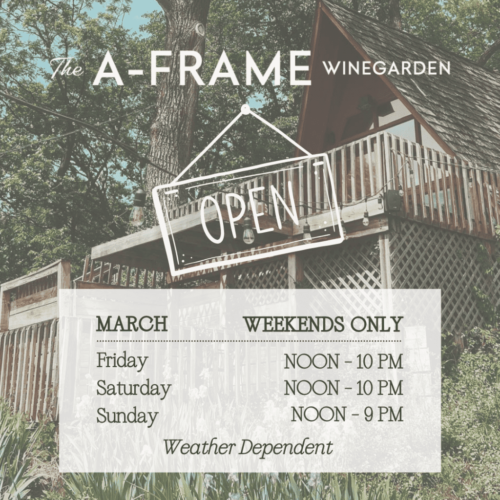 A-Frame open