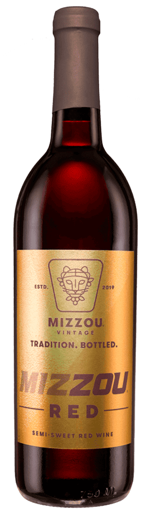 Mizzou Red Wine Bottle